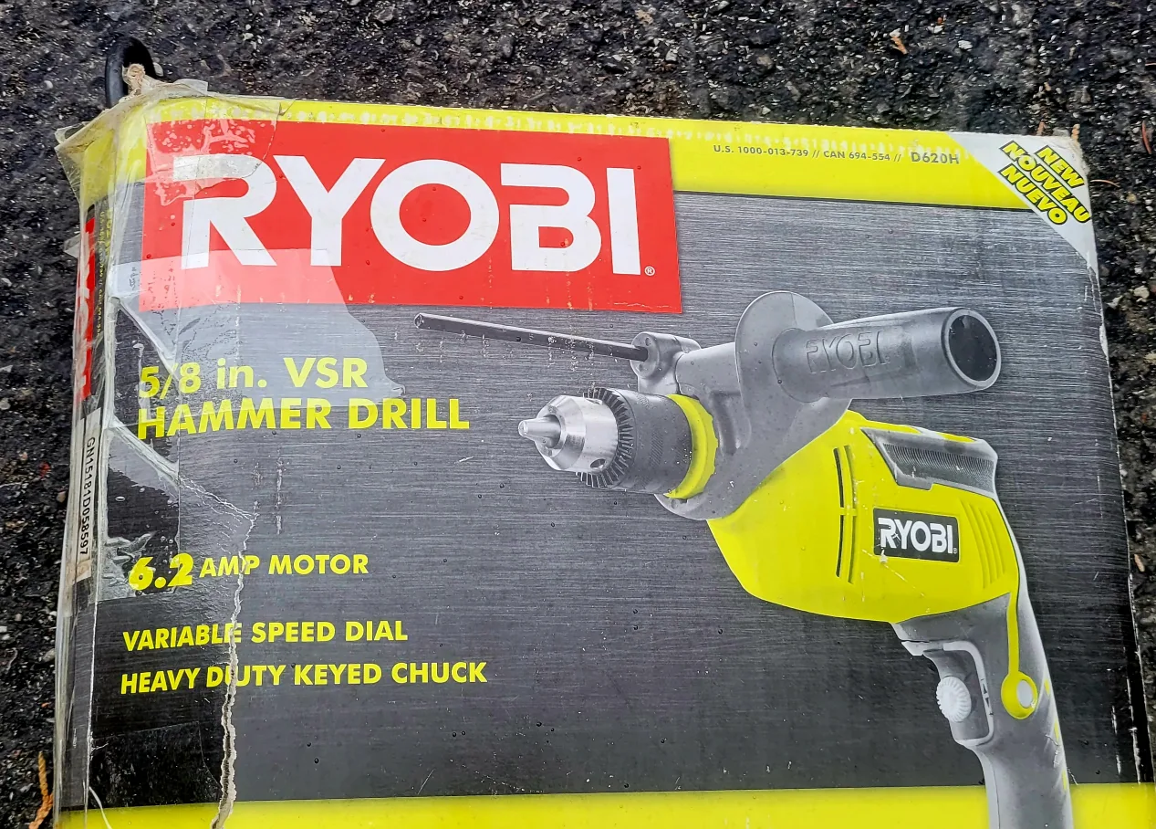 RYOBI 5/8 in. VSR Hammer Drill - 6.2 AMP Motor image indicator(2)