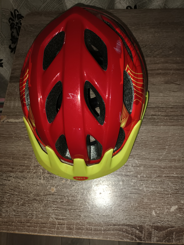 Bell Kid's Bike Helmet - Red & Yellow