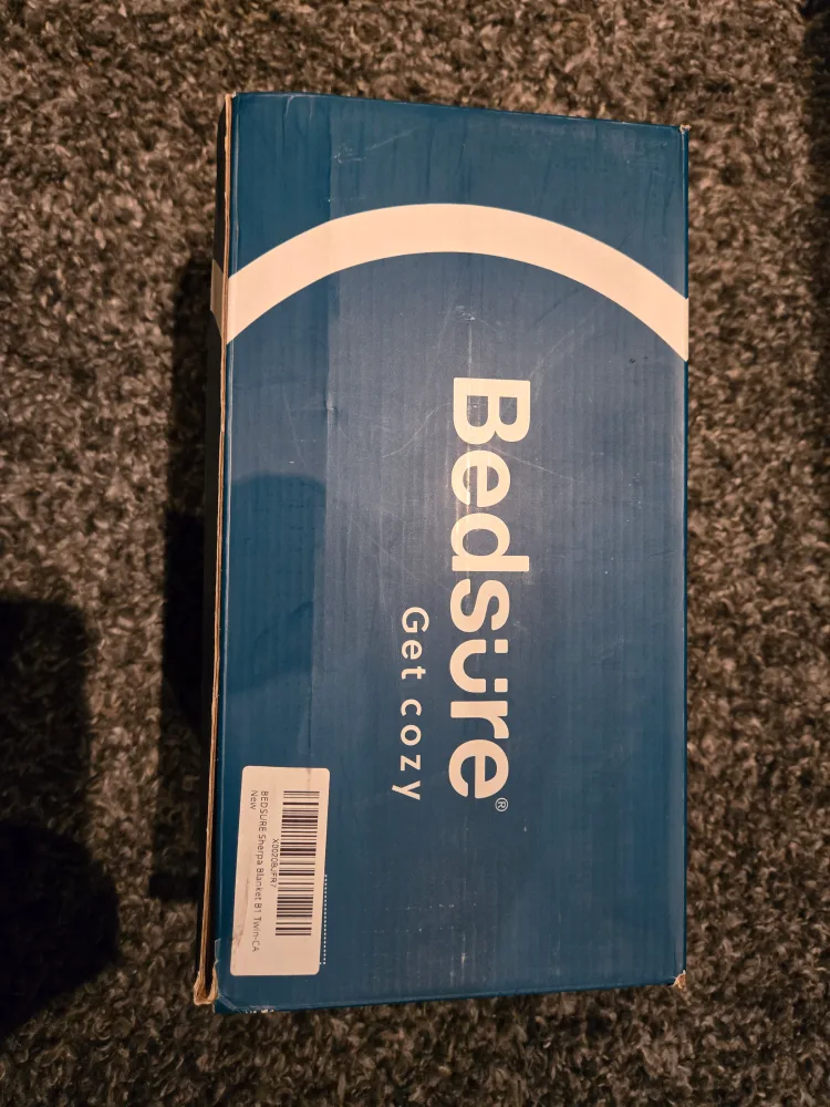 New Bedsure Sherpa Blanket - Twin 🧡 image indicator(3)