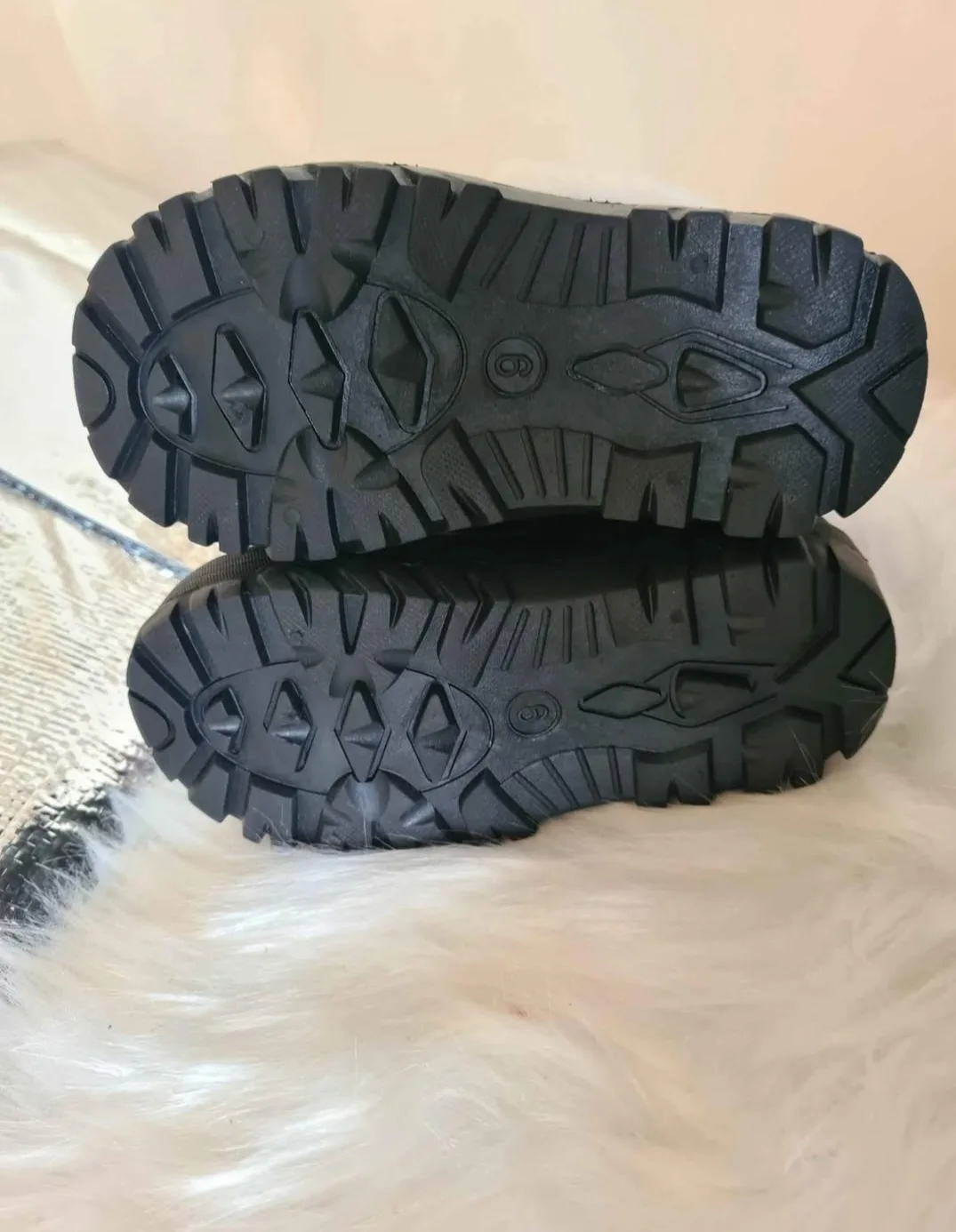 Girls' Purple Winter Boots Size 9 image indicator(5)