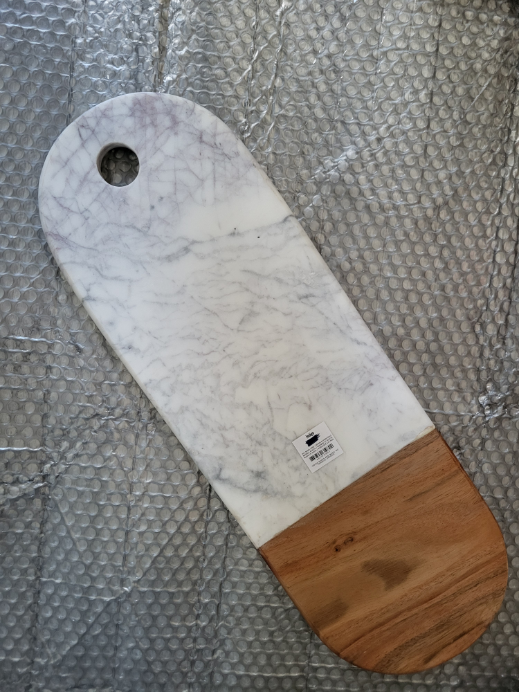 Marble and Wood Serving Board - photo 2