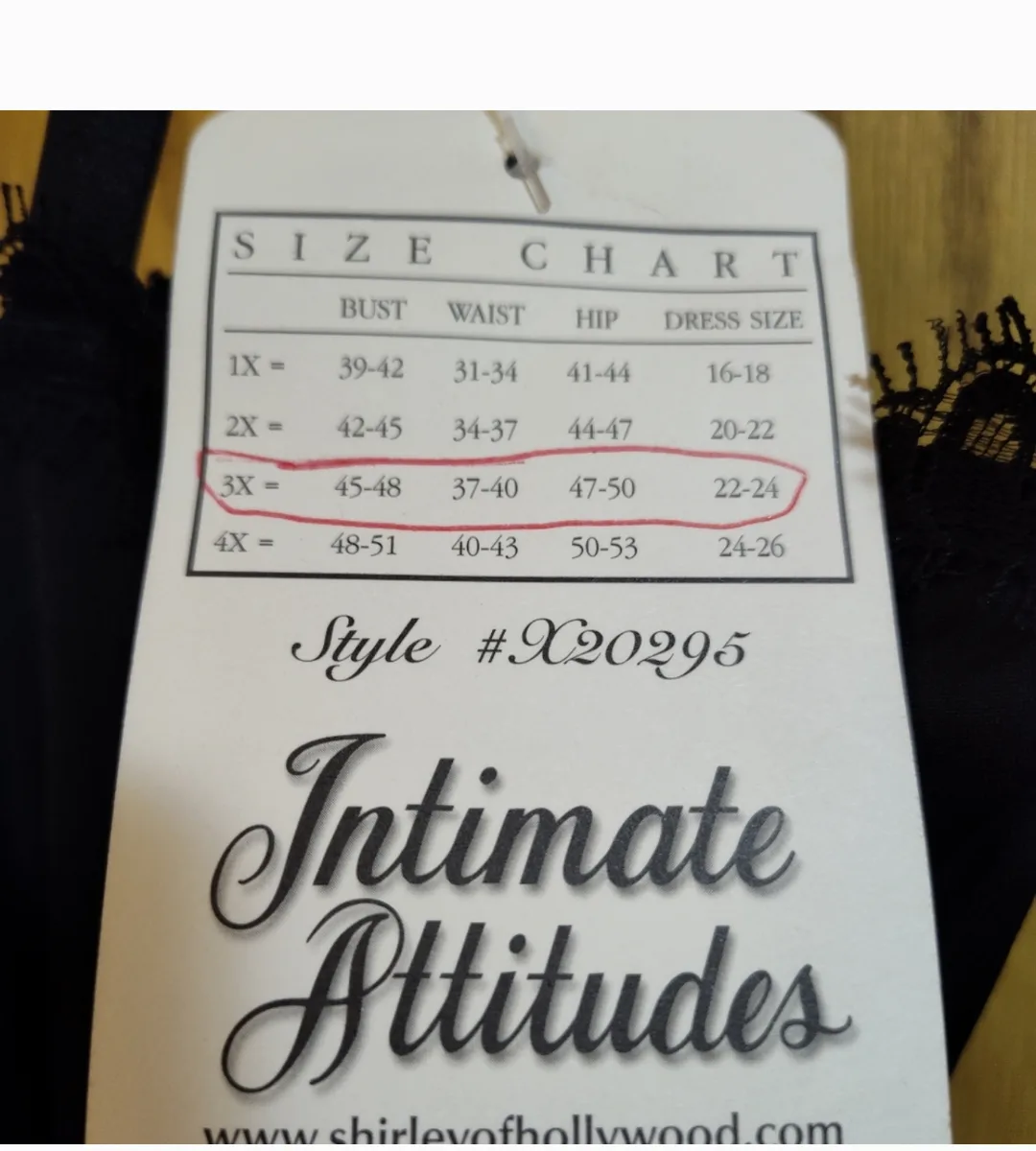 Plus 3X Chemise image indicator(5)