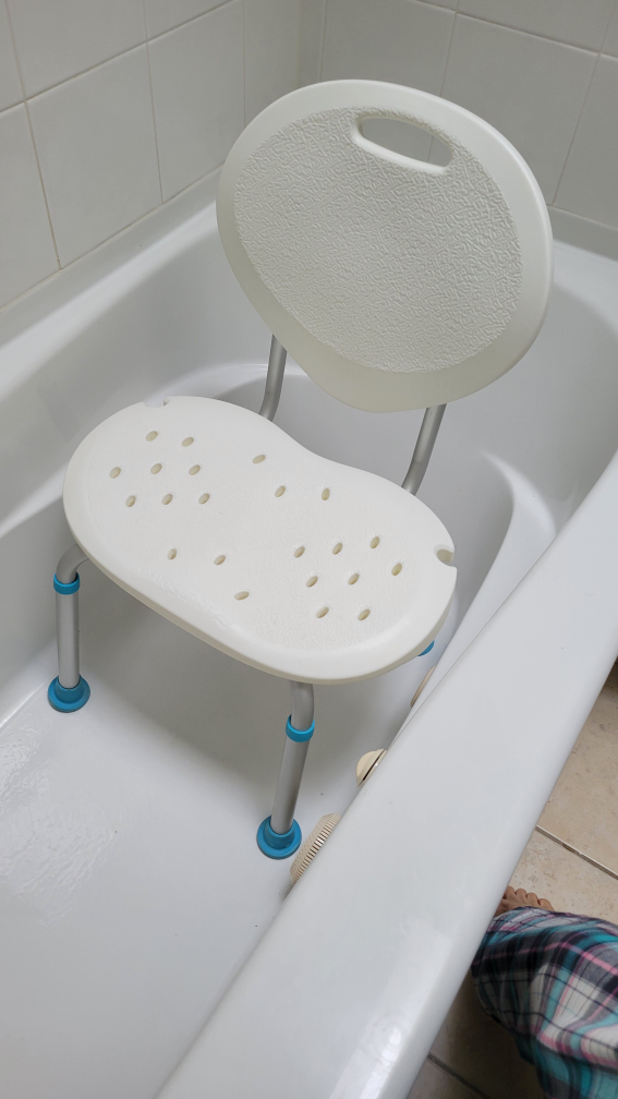 AquaSense Height Adjustable Anti-Slip Bathtub Safety Seat - photo 2