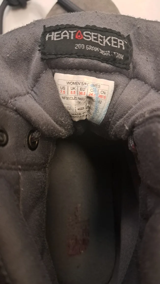 ⬆️😐 North Face Women's Heatseeker Insulated Suede Boots 🥾 image indicator(4)