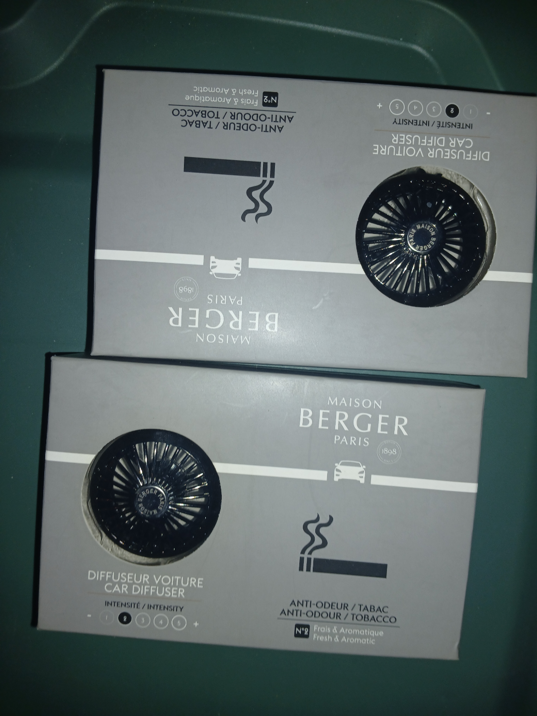 Maison Berger Paris Car Diffuser - Anti-Odour/Tobacco
