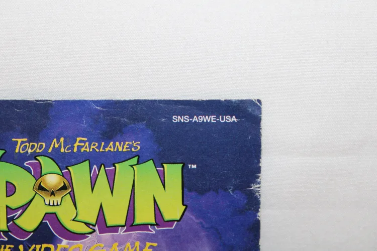 Vintage 1995 Super Nintendo Spawn Manual image indicator(2)