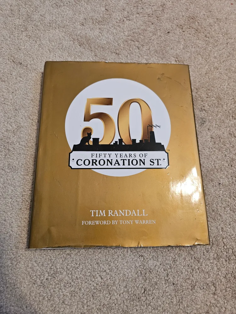 Fifty Years of Coronation Street Hardcover Book thumbnail