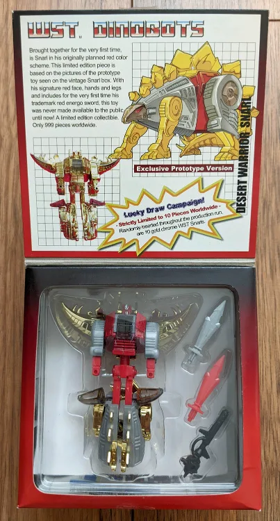"Desert Warrior Snarl" - WST Dinobots - Justitoys - BRAND NEW image indicator(3)