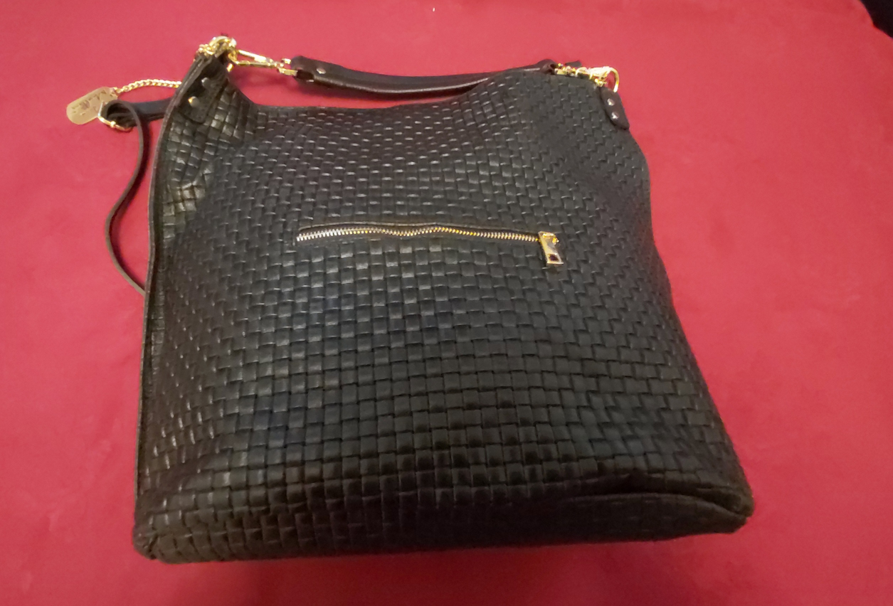 Anna Morellini Woven  Shoulder Bag