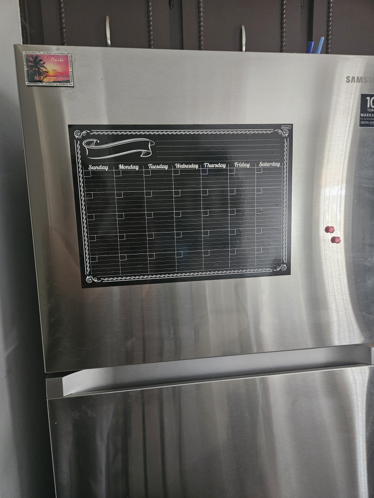 Magnetic Monthly Calendar