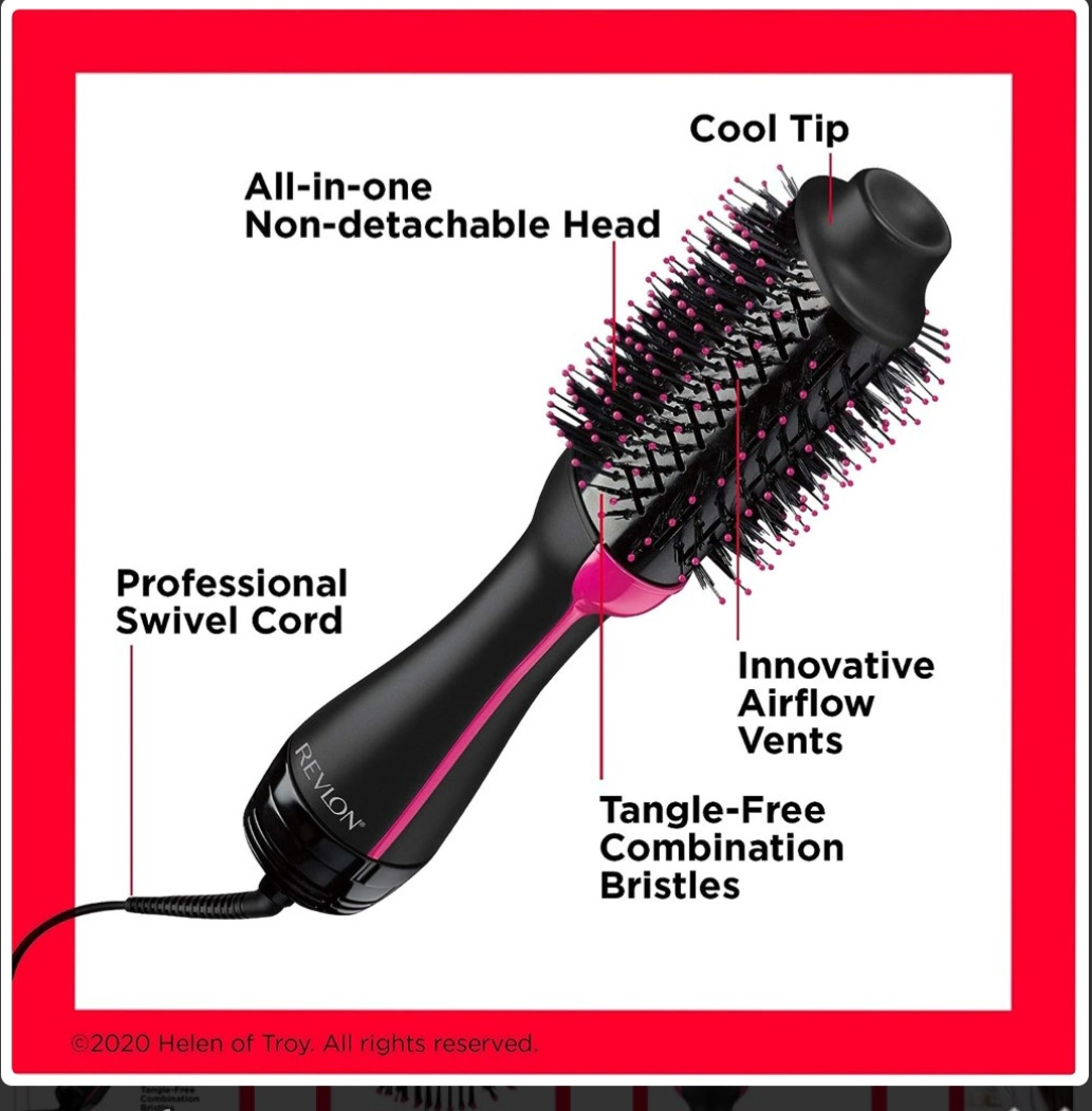 Revlon One-Step Volumizer Hair Dryer and Hot Air Brush