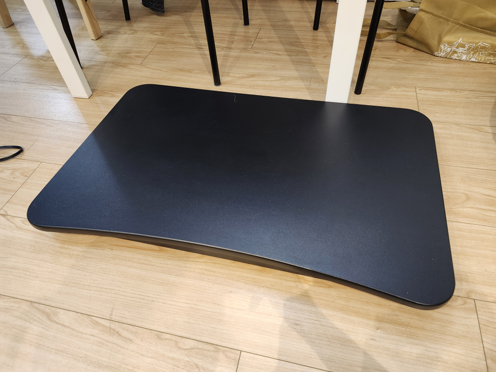 Black Height Adjustable Standing Desk Riser - photo 2