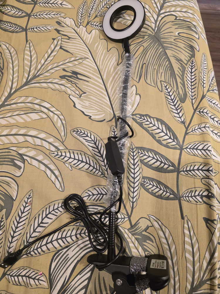 Clip-on LED Ring Light with Gooseneck - photo 4