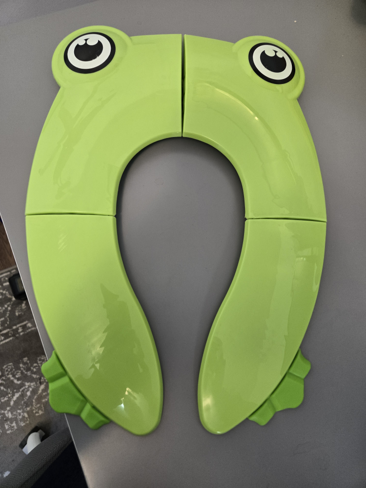 Portable Foldable Froggy Potty Seat for Toddlers