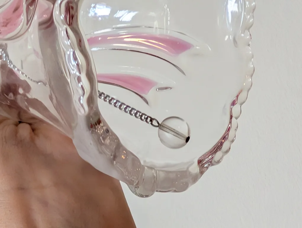 Vintage Crystal Glass  Sonorous  Bell image indicator(7)