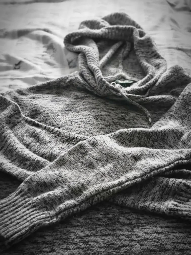 Roots Canada Grey Hooded Sweater - Size Large thumbnail