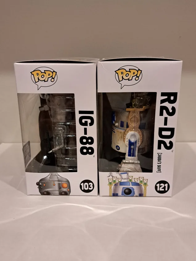 Star Wars 🤖 Funko Pop! - IG-88 & R2-D2 (Jabba's Palace) image indicator(2)