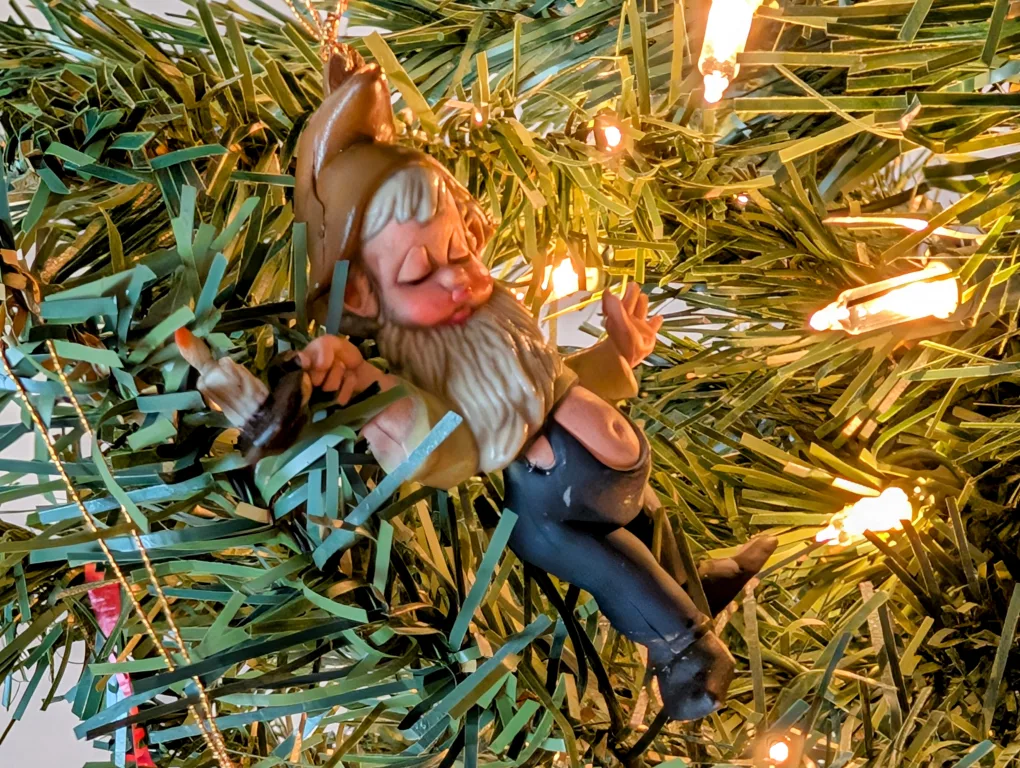 Vintage hand-painted Christmas Ornament Set image indicator(8)