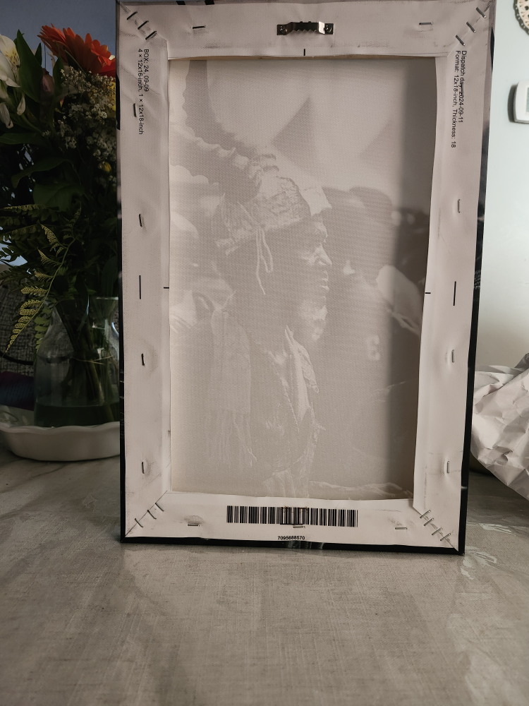 Black and White Canvas Print - photo 3