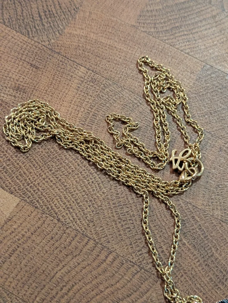 Adore Jewellery Set: Red Drop Earrings & Black Crystal Necklace image indicator(2)