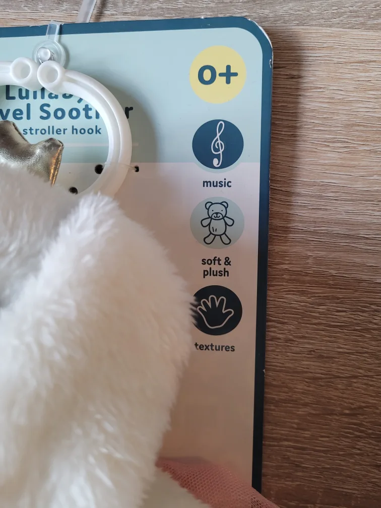 NEW DreamGrow Lullaby Travel Soother Bunny image indicator(2)