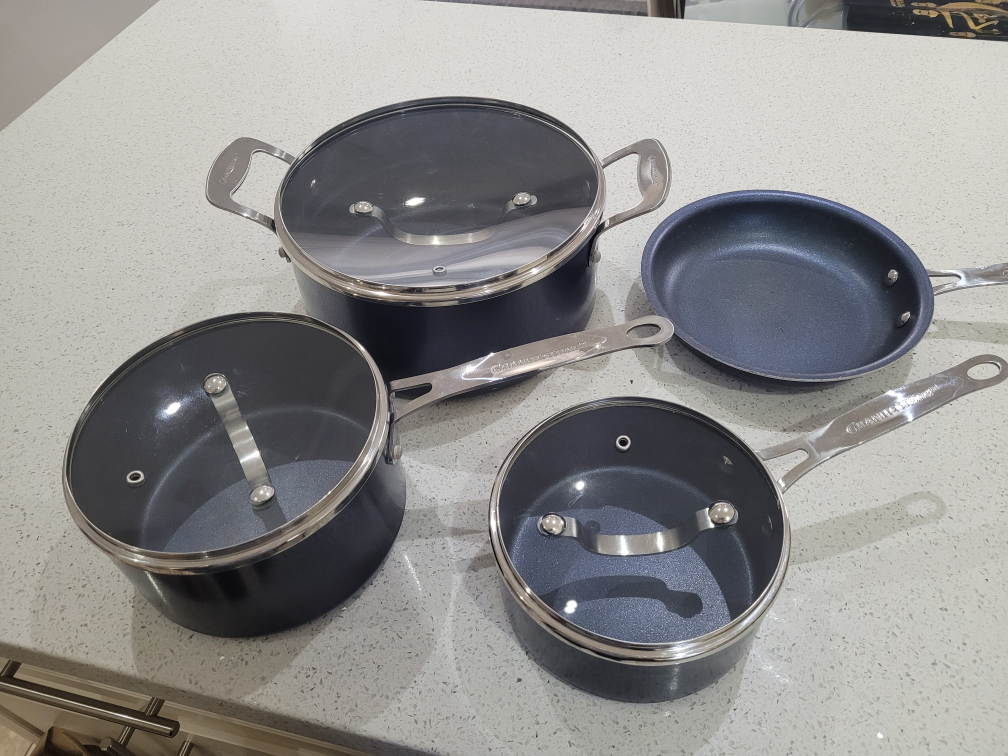 llGranite Stone 4-Piece Cookware Set
