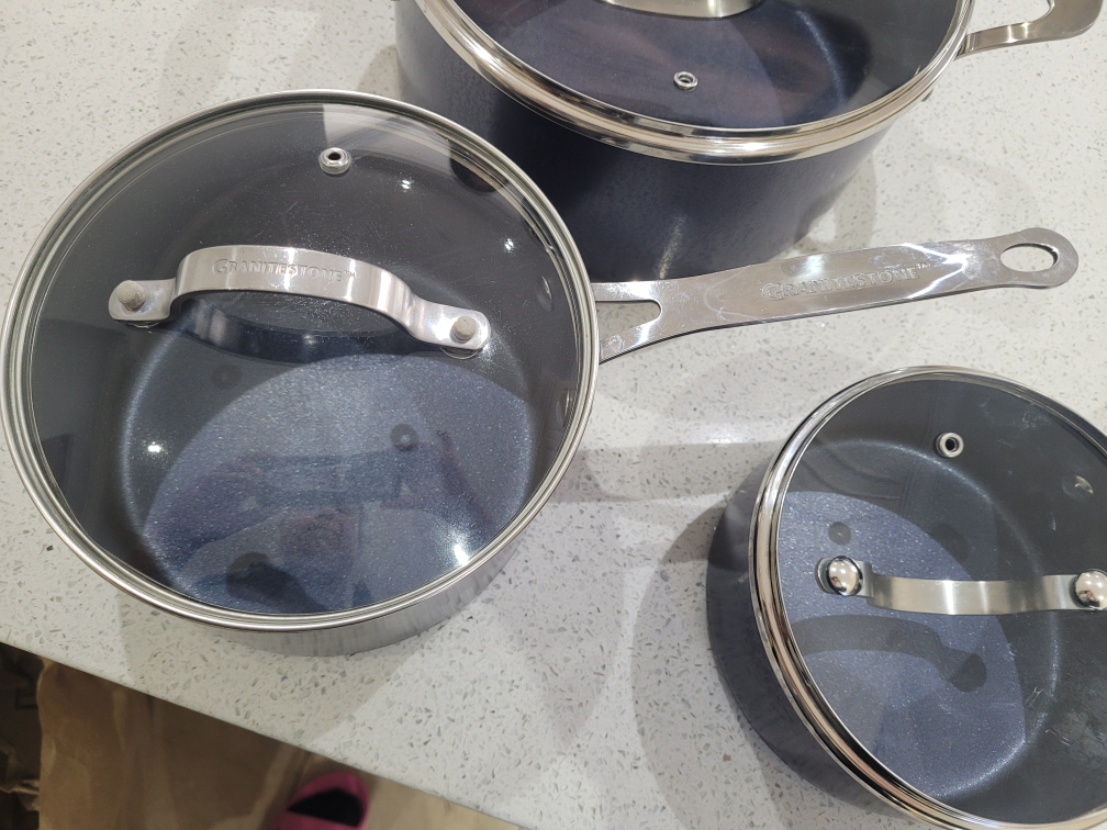 llGranite Stone 4-Piece Cookware Set - photo 2