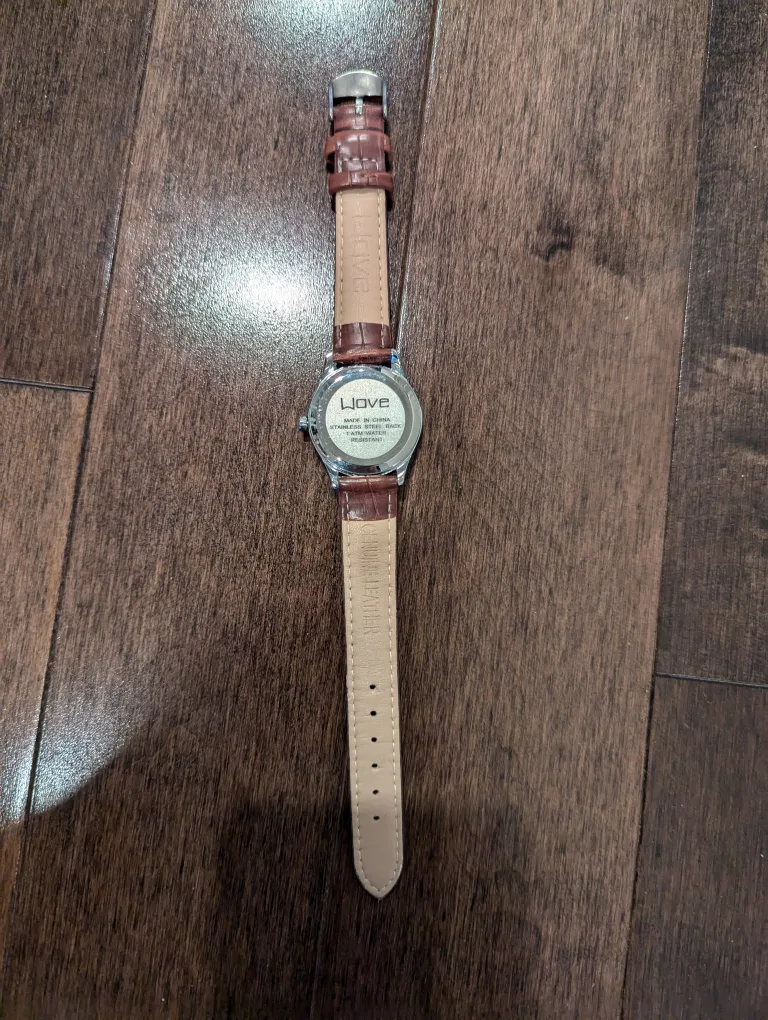 #freecycle Wave Women Wristwatch with Brown Leather Band image indicator(3)