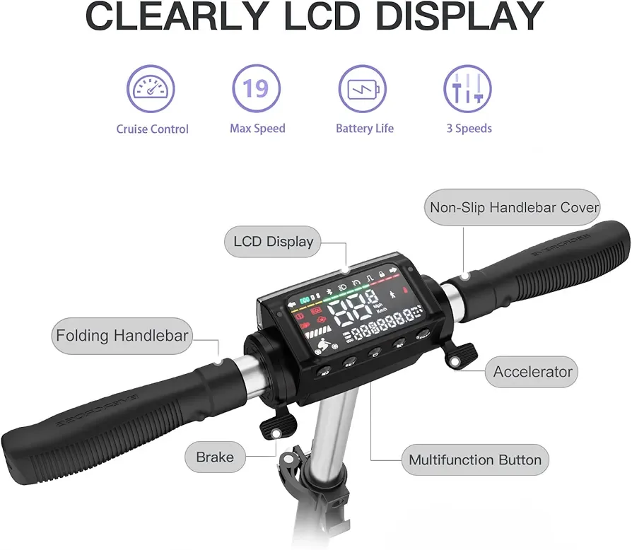 Pair of Electronic scooters Evercross EV08E image indicator(7)