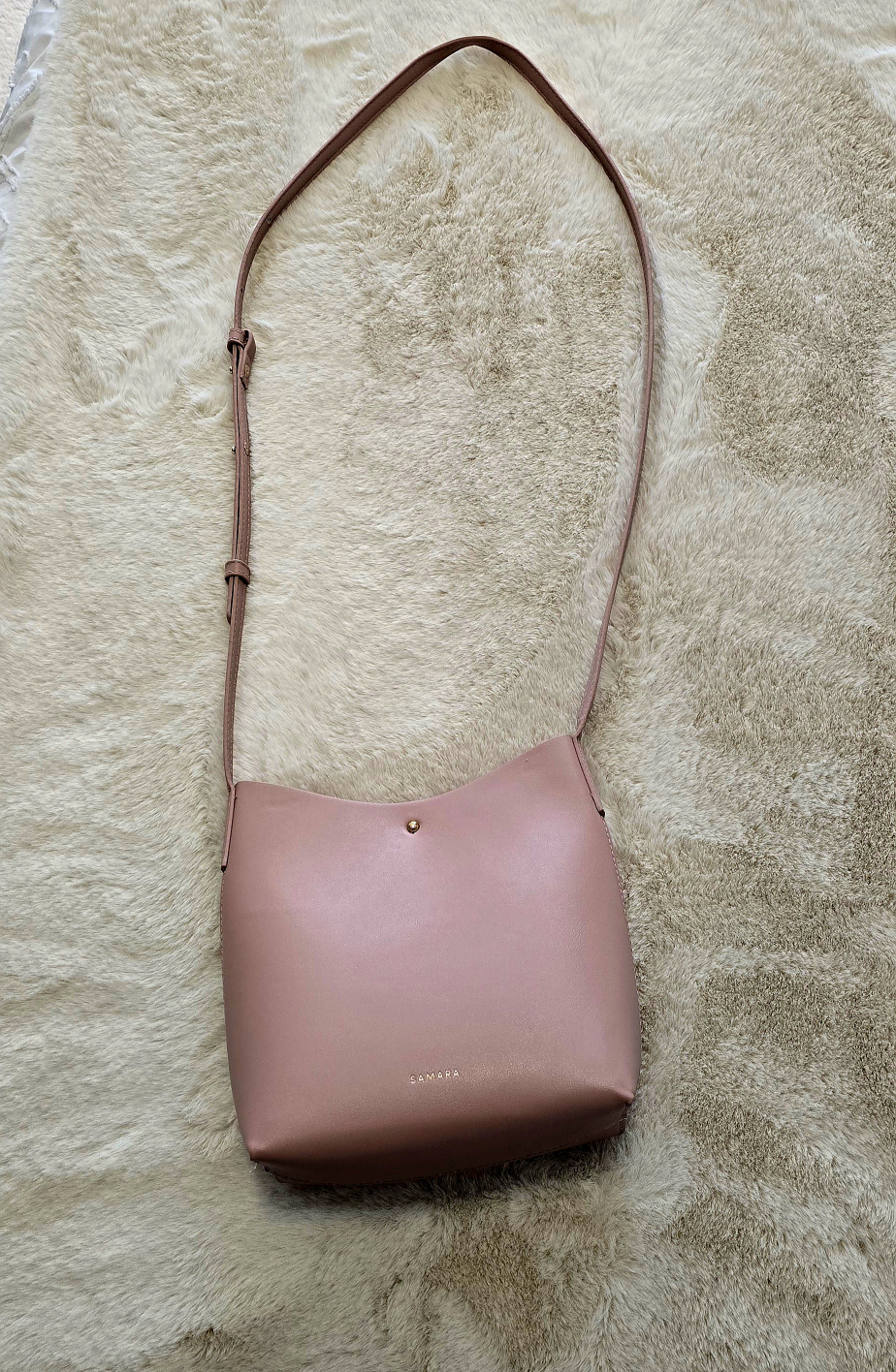 Samara blush pink crossbody bag - photo 3
