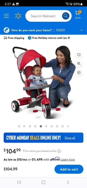 Radio Flyer Classic 3-in-1 Tricycle