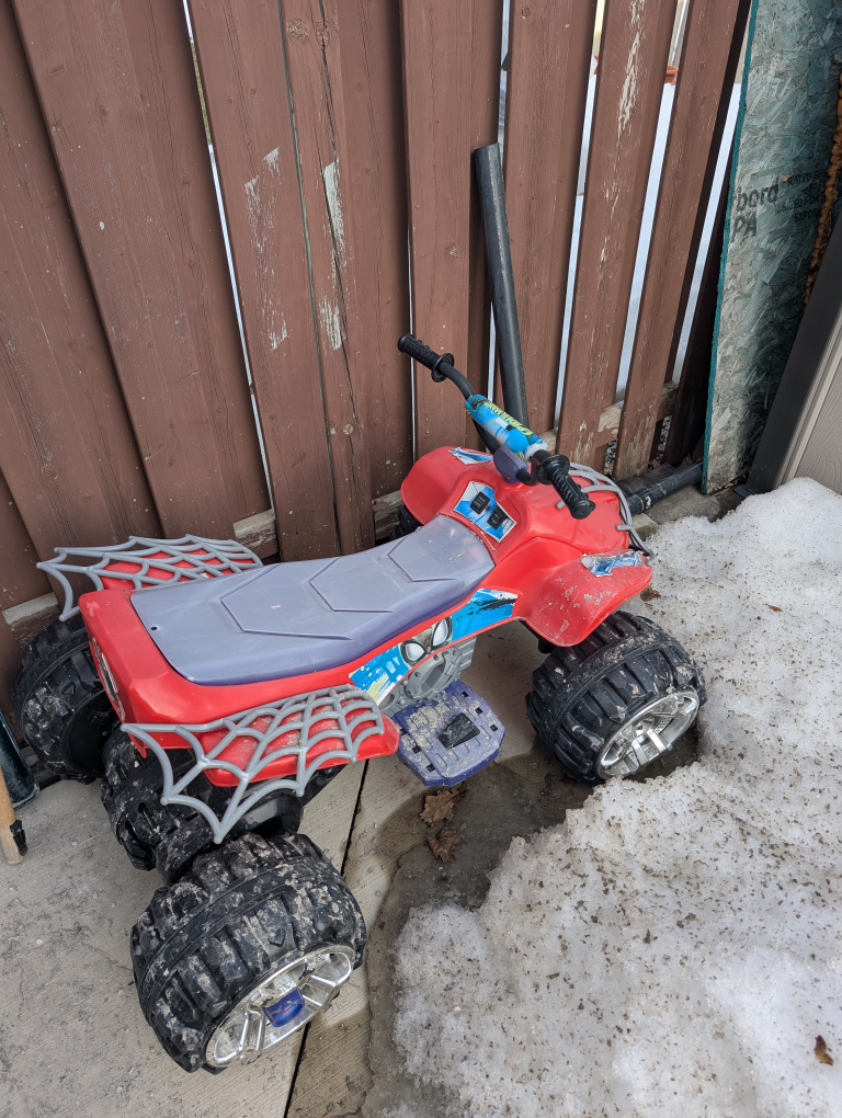 Kids' Spider-Man ATV Ride-on Toy - photo 2