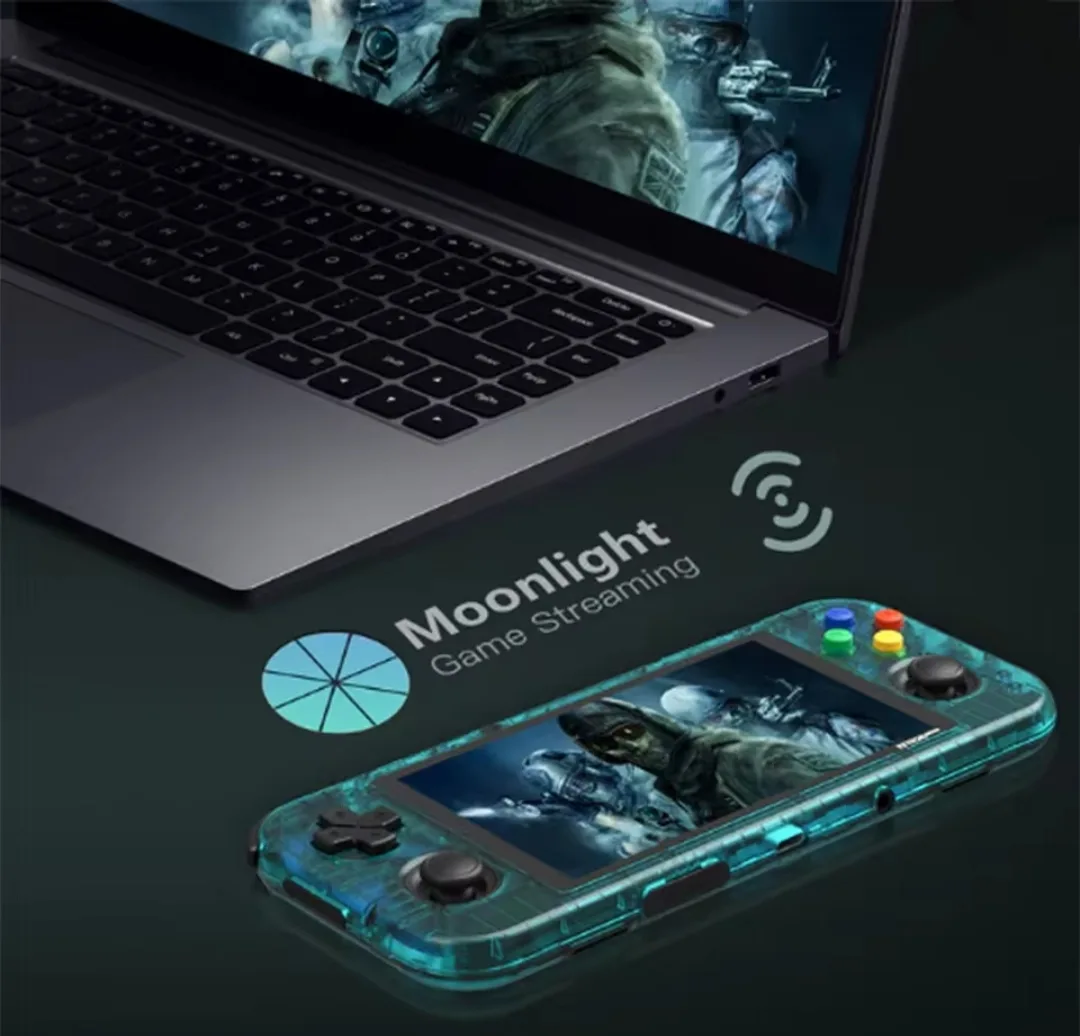 Retroid RP3+ Handheld Game Console - Clear Purple image indicator(5)