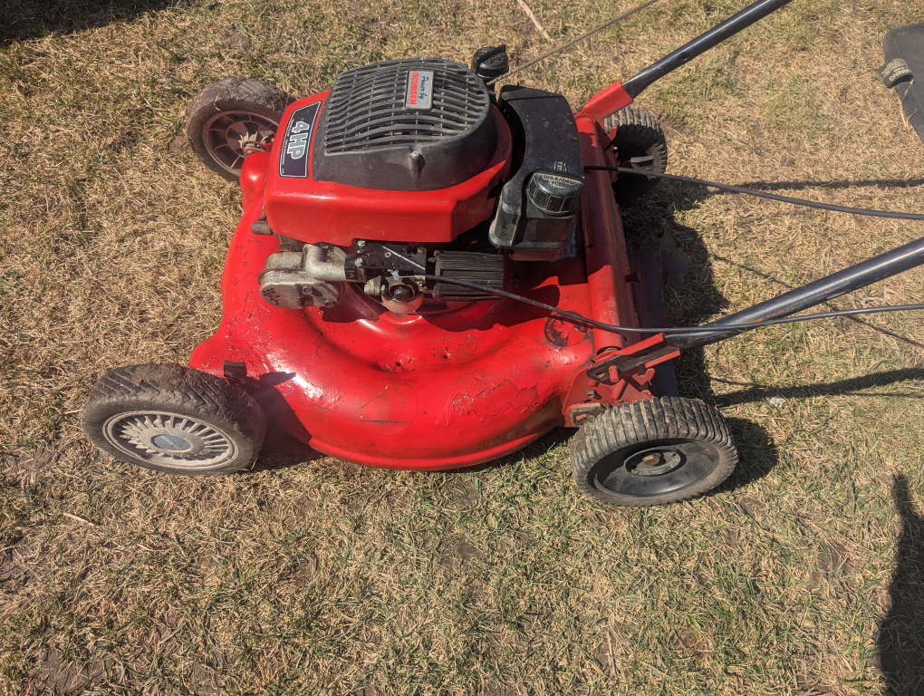 4HP Tecumseh Engine Lawn Mower - photo 2