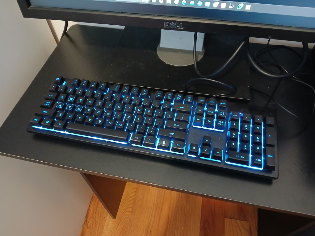 Dell monitor and keyboard - photo 3