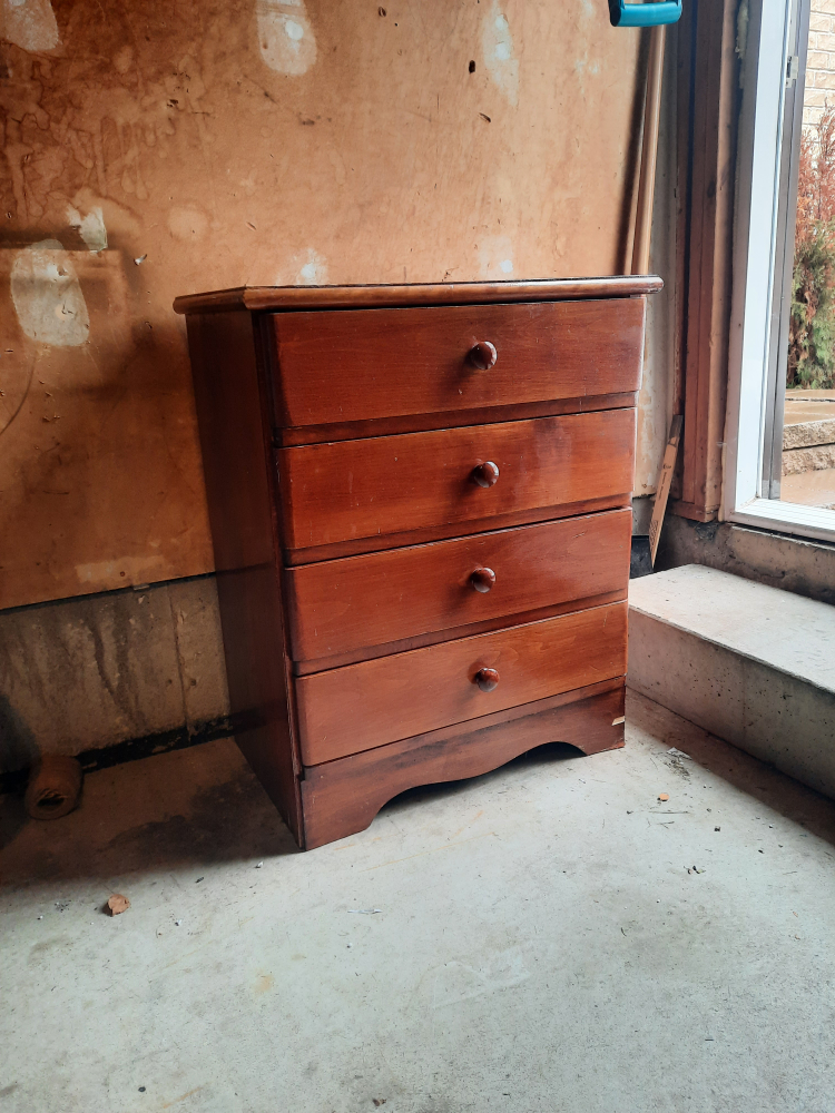 Wooden Four-Drawer Chest - photo 3