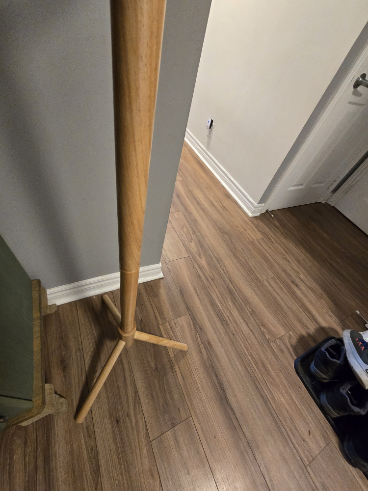 Wooden Coat Rack Stand - photo 3