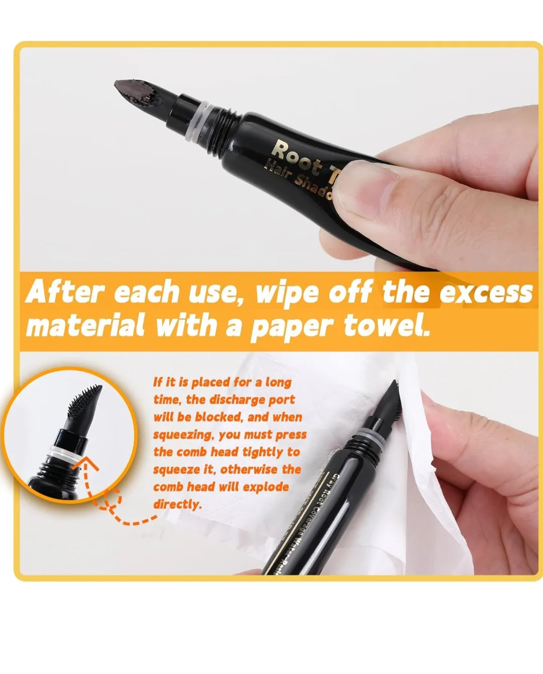 Root Touch Up Hair Color Dark Brown for Women image indicator(5)