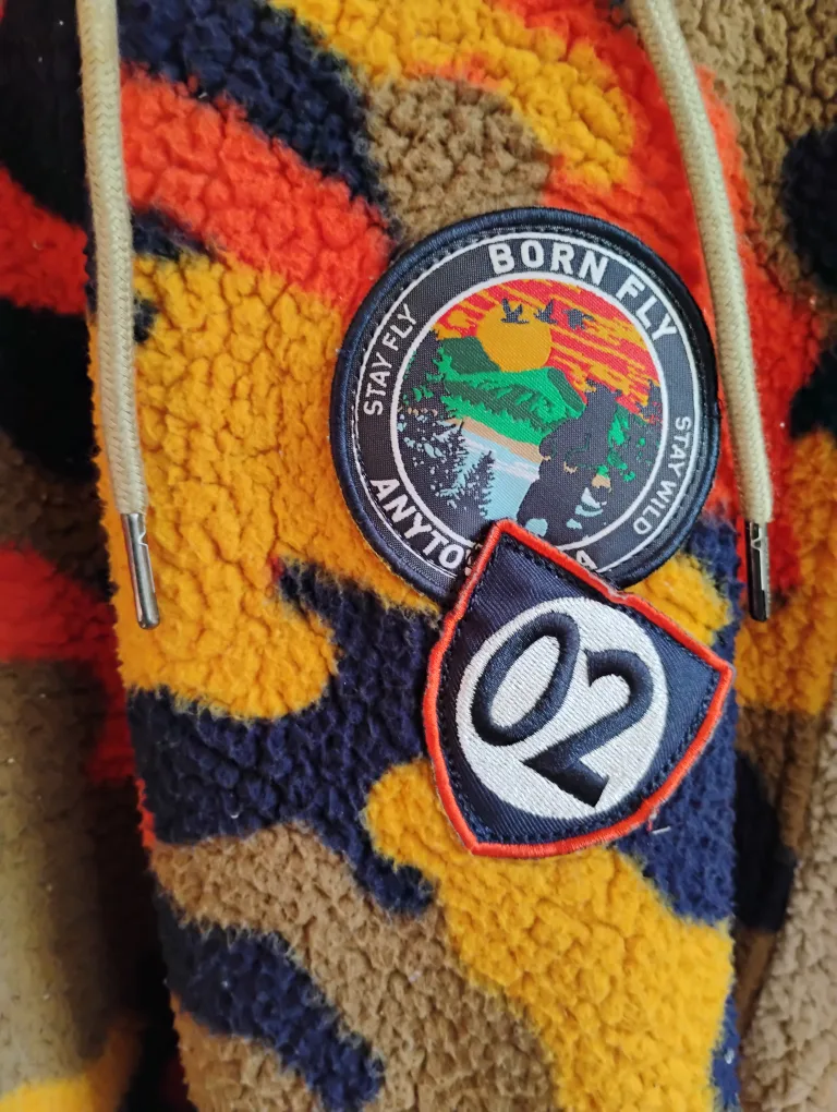 Born Fly 3X-Large Sherpa-Lined Camo Hoodie image indicator(3)