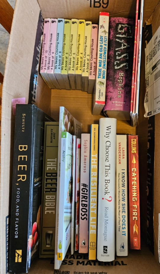 Box of Books - Various Genres and Authors