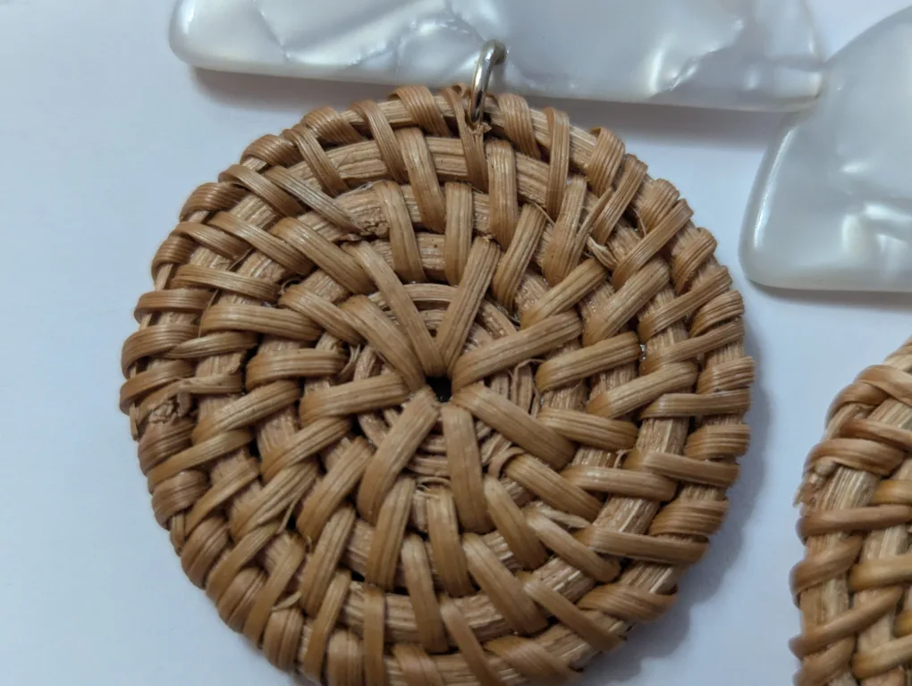 Statement Earrings - Multi-Material Design image indicator(2)