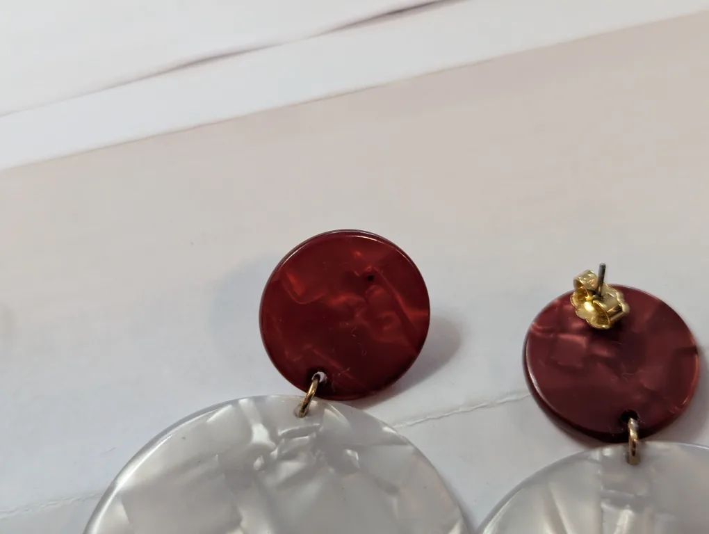 Statement Earrings - Multi-Material Design image indicator(4)