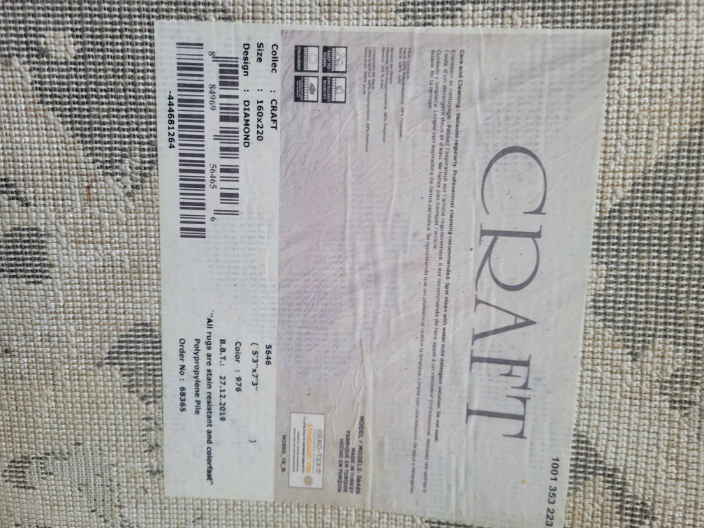 CRAFT Diamond Collection Area Rug, 5x7 - photo 3