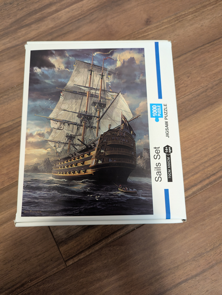 1000 Piece Jigsaw Puzzle - Sails Set - 70cm x 50cm
