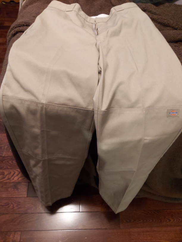 New Dickies Men's Beige Work Pants - Size 34x32 - photo 2