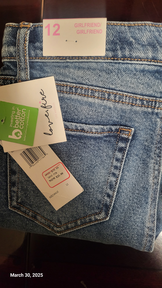 Girlfriend Jeans Size 12 - Two Pairs - photo 3