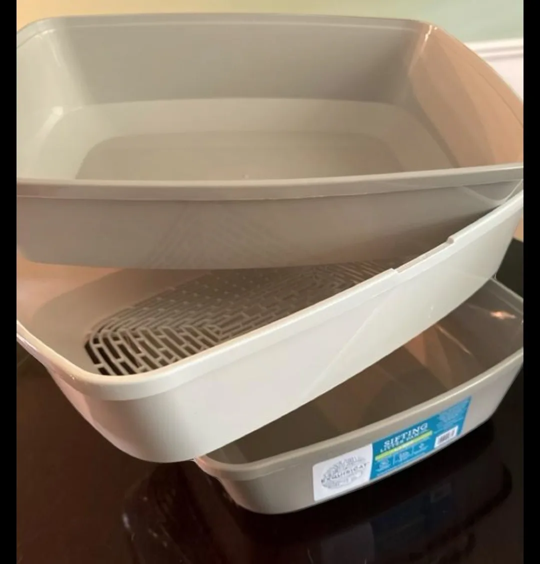 Sifting Cat Litter Box (3-Piece Set) image indicator(3)