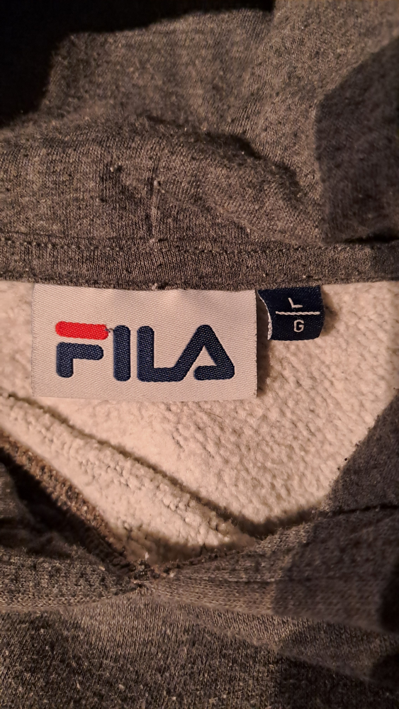 FILA Grey Hoodie Size Large - photo 3