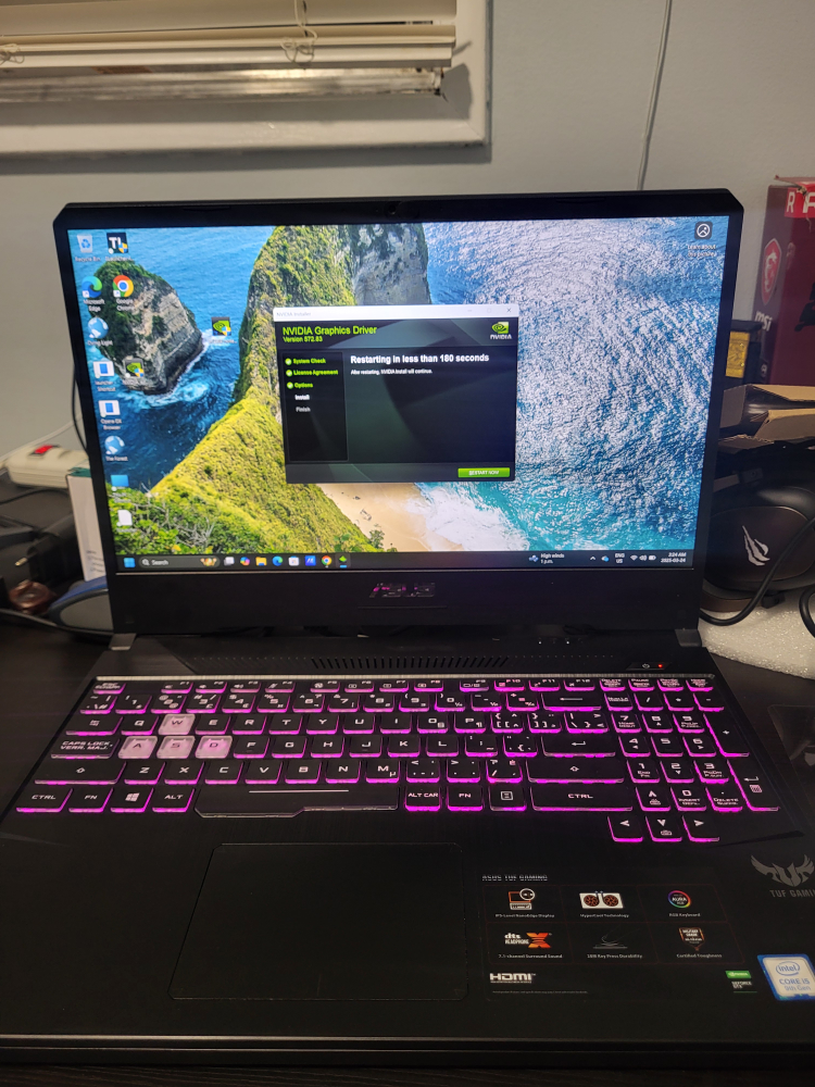 ASUS TUF Gaming FX505GT Gaming Laptop - photo 2