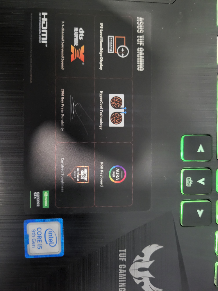 ASUS TUF Gaming FX505GT Gaming Laptop - photo 3